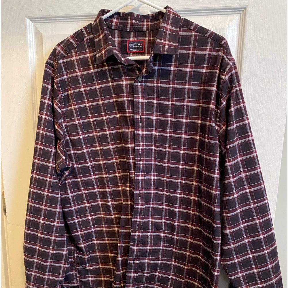 Flannel shirt. Like new.